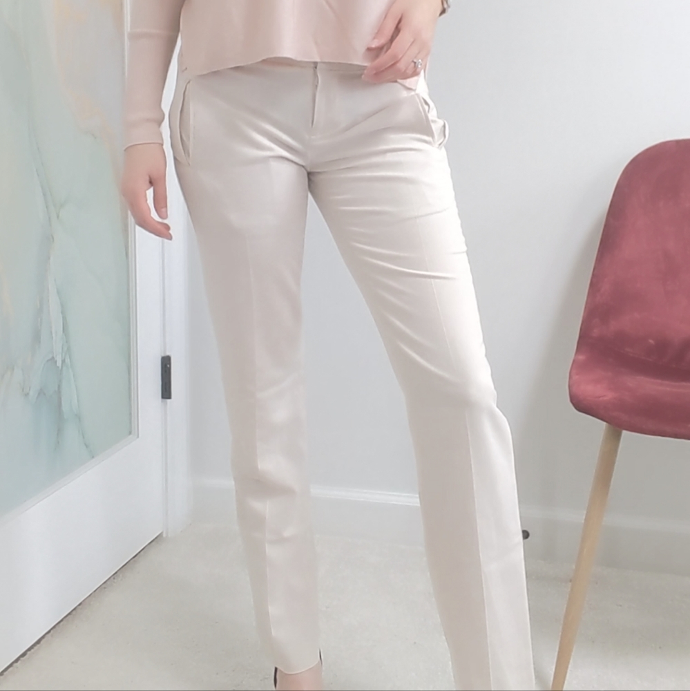 Calvin Klein Cream Pants Size 0